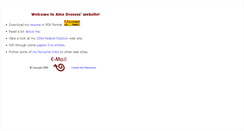 Desktop Screenshot of alexdrossos.ca